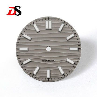28.5mm Wave Dial BGW9 Lume for NH35 NH34 Movement No Date