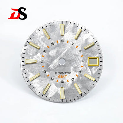 DS Sakura Orange GMT Dial Blue Luminous NH34GMT 28.5mm