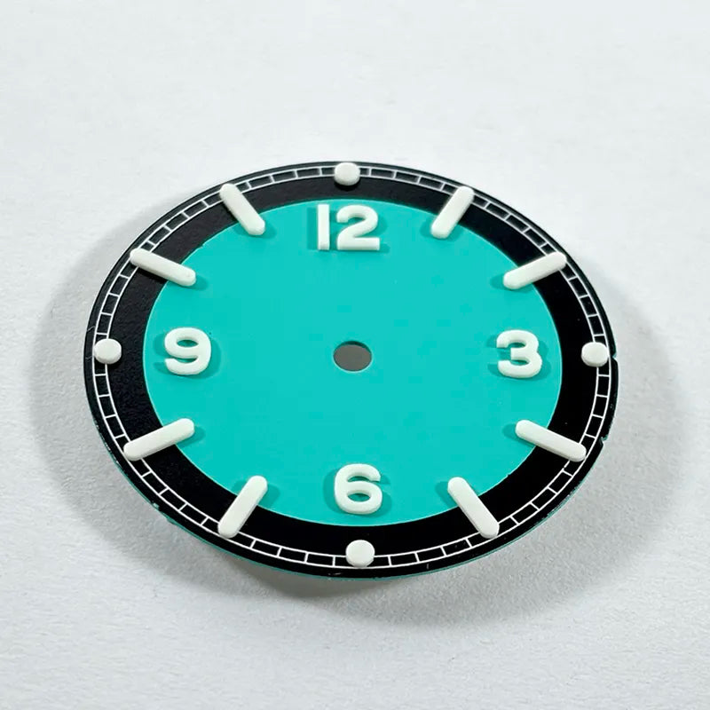 369 Number Dial 28.5mm Matte for NH35NH38 Movement No Date Dial