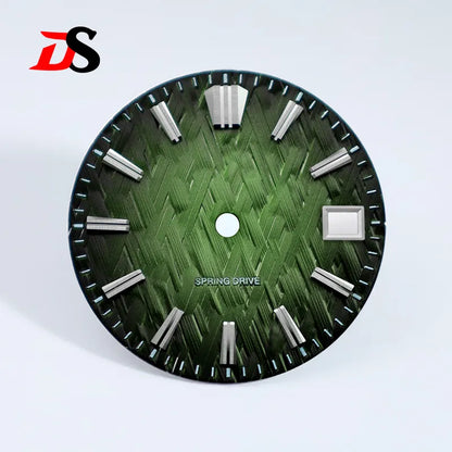 28.5mm Ice Forests Dial NH34 NH35 Movement Blue Lume Date