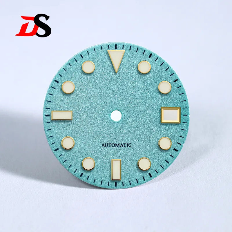 28.5mm Dial Gradient Matte Dial BGW9 C3 Lume for NH35 NH38 Movement