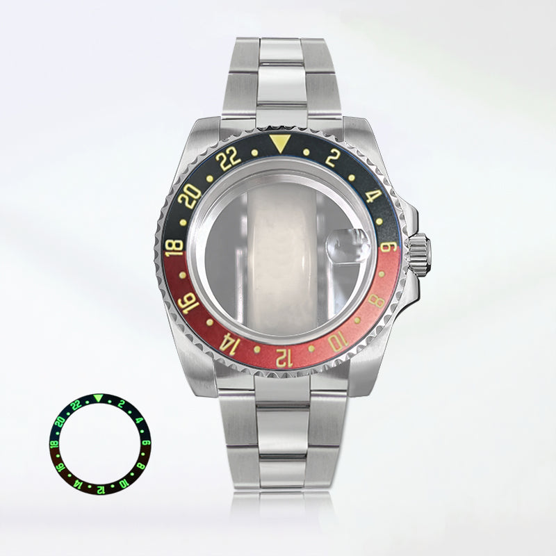 SUB Diving Case 40.5mm Stainless Steel GMT with Oyster Bracelet NH34 ETA2824