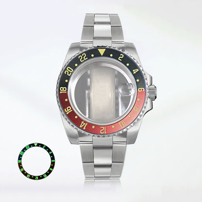 SUB Diving Case 40.5mm Stainless Steel GMT with Oyster Bracelet NH34 ETA2824