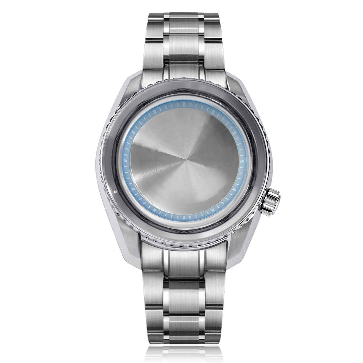 SPB185 42mm Case No Bezel Two-way Rotation NH34 NH35 Five-bead Strap