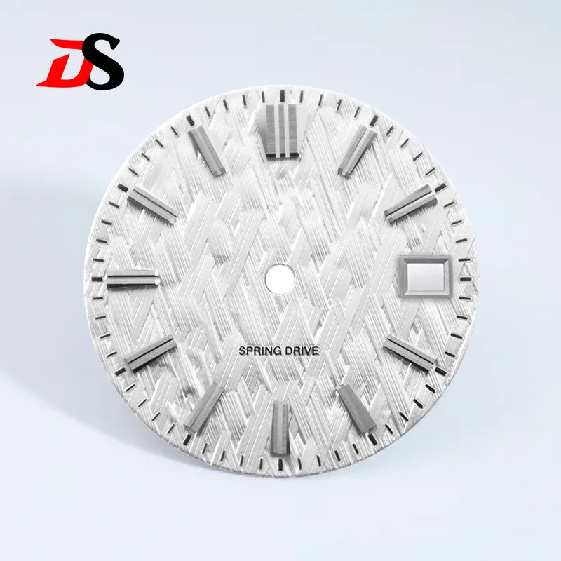 28.5mm Ice Forests Dial NH34 NH35 Movement Blue Lume Date