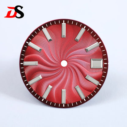 Guilloche Dial Smoked Series 28.5mm NH35 Mod Sterile NH34 NH38 No Date 3 O'clock/6 O'clock