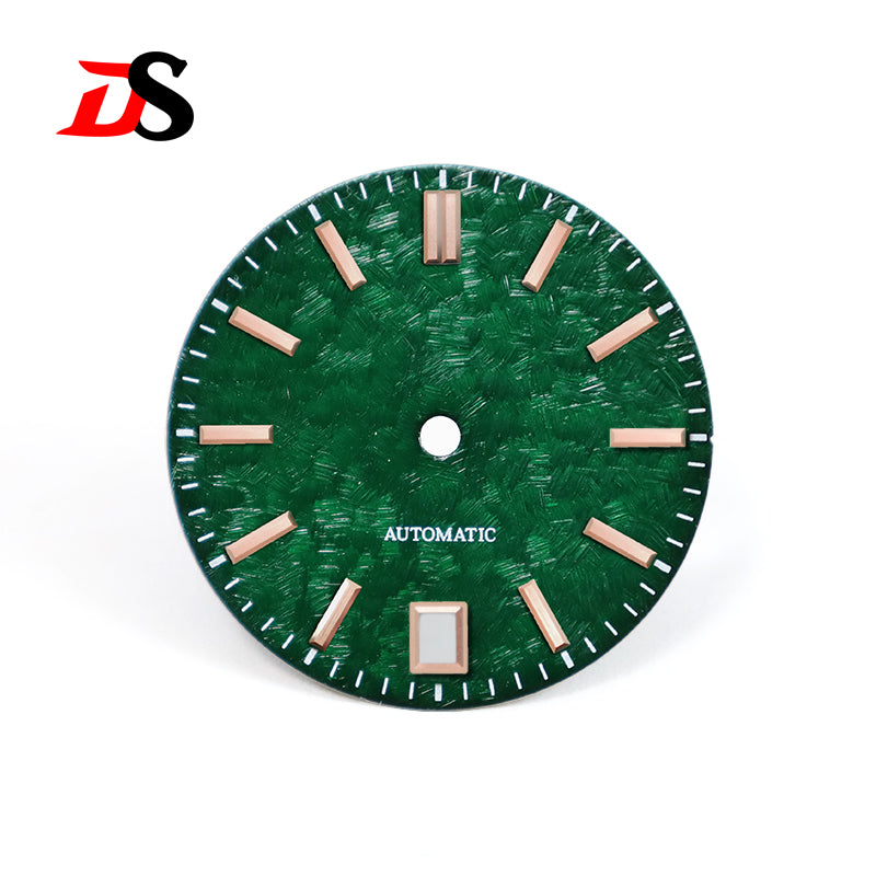 62GS Mod Dial Sakura Minute Mark NH34Gmt HI-BEAT 6 O'clock Date Xinzhou No Lume28.5mm for SKX007NH35