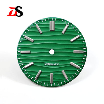 Sea Wave Dial No Date No Lume/blue lume NH35 Dial