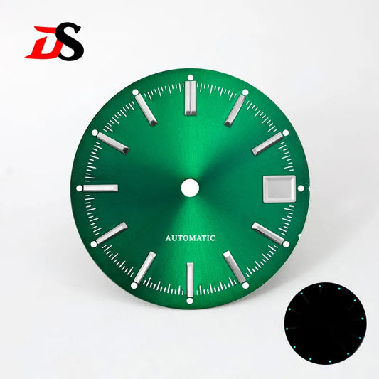 28.5mm Dia Blue Lume Sunburst Dial NH35 Movement