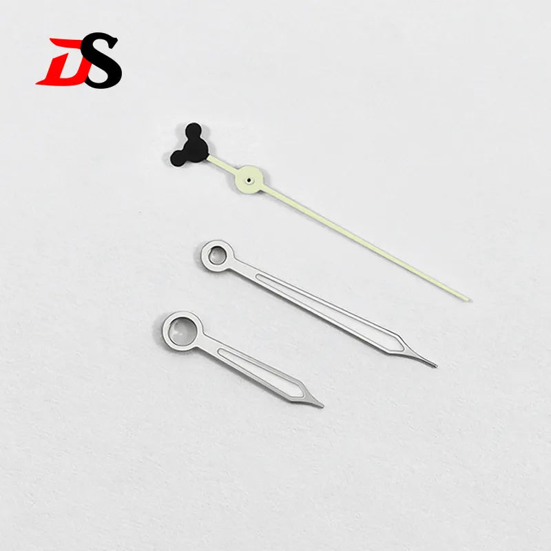 Watch Hand Mickey Shape Blue Lume for Nh36 Nh35 Movement SKX007 Watch Accessories