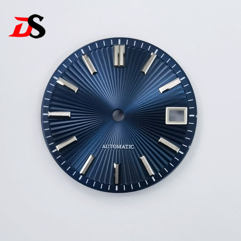 Red Cocktail Dial NH35NH34 No Lume 28.5mm