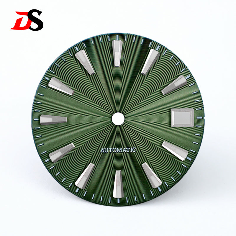 Refraction Sunburst 28.5mm Dial  BGW9 C3 Lume NH35 Movement Date