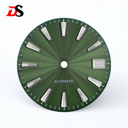 Refraction Sunburst 28.5mm Dial  BGW9 C3 Lume NH35 Movement Date