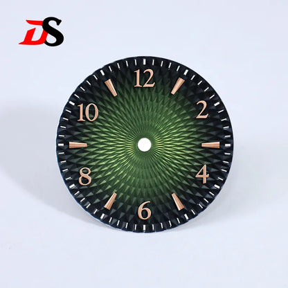 28.5mm Dial Number Pineapple Face Dial Gradient Suitable for NH35NH38 Movement No Date Dial