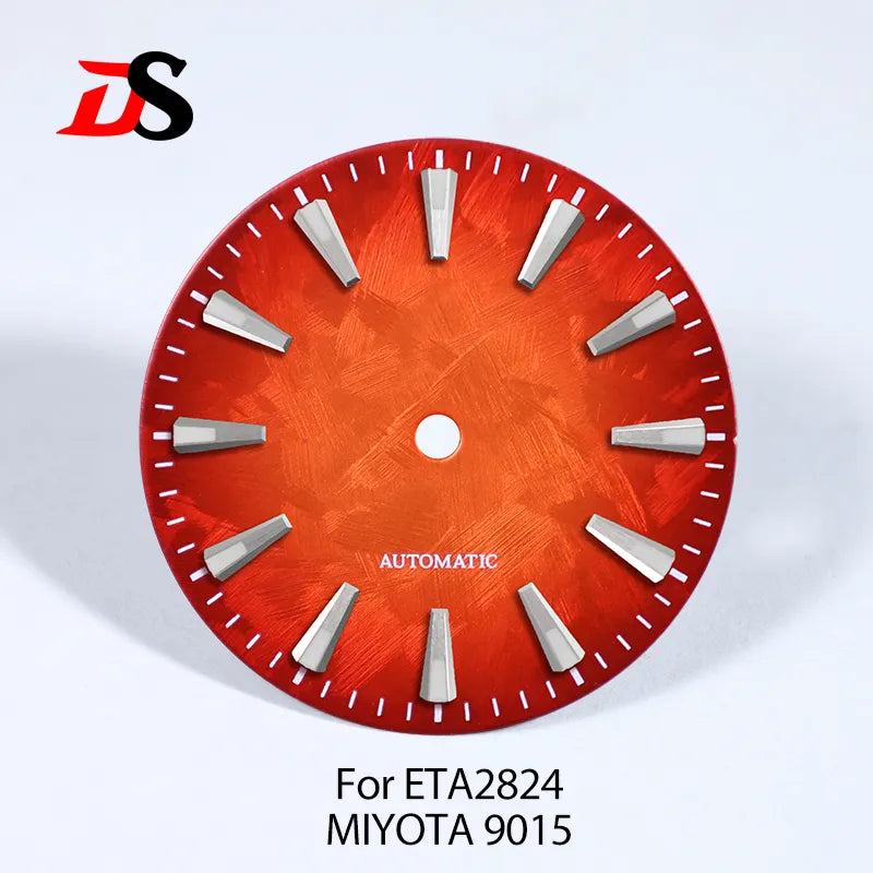 28.5MM Dial High Quality Shunbun Sakura No Date NH35 Movement BGW9 C3 Lume