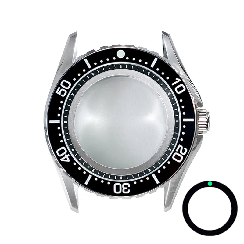 40mm Case Ceramic Bezel GMT NH34NH35 Movement for 28.5mm Dial BGW9 C3 Lume