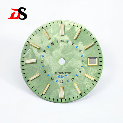 DS Sakura Blue GMT Dial 28.5mm Blue Lume NH34GMT Movement