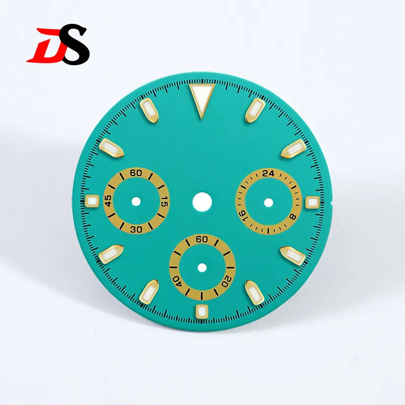 Matte Dial 29.5mm Blue Lume for VK63 Movement