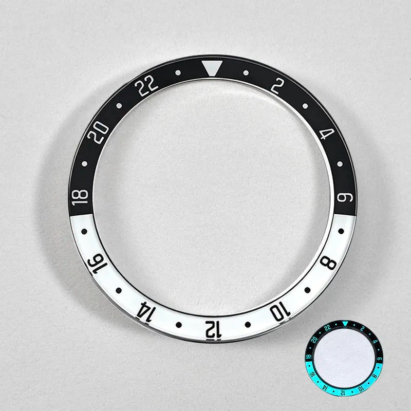 38*30.6mm Sapphire bezel blue lume