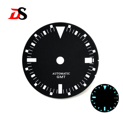 Retro Dial Vintage Watch EXP II Green Lume Blue lume NH34