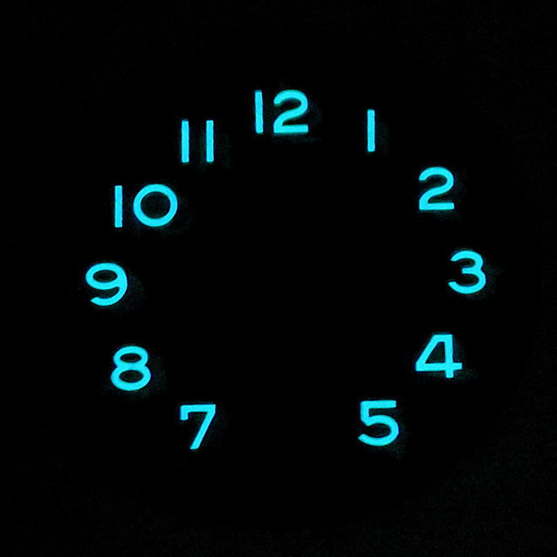 In Stock-No Text Foregoer Dial Blue Lume 28.5mm Number NH35 Dial