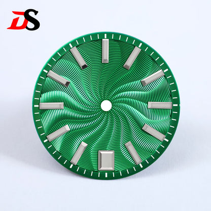Guilloche Dial Smoked Series 28.5mm NH35 Mod Sterile NH34 NH38 No Date 3 O'clock/6 O'clock