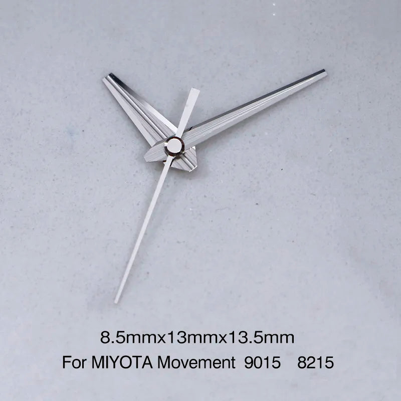 MIYOTA 9015 9039 GS Watch Hands 8.5*13.5mm High-quality 8215/8200/2813/ST16/8205 Movement No Lume Watch Accessories