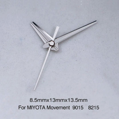 MIYOTA 9015 9039 GS Watch Hands 8.5*13.5mm High-quality 8215/8200/2813/ST16/8205 Movement No Lume Watch Accessories