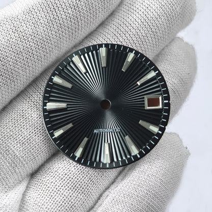 Cocktail Dial Fan Folding Shape 28.5mm Dial BGW9 C3 Lume NH35 Movement