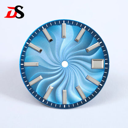 Guilloche Dial Smoked Series 28.5mm NH35 Mod Sterile NH34 NH38 No Date 3 O'clock/6 O'clock