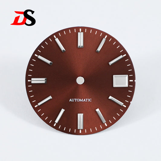 28.5mm Sunburst Dial No Lume NH35 Movement Modified Watch Accessories