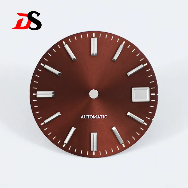 28.5mm Sunburst Dial No Lume NH35 Movement Modified Watch Accessories