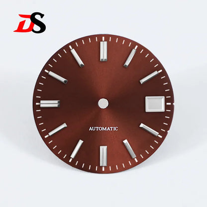 28.5mm Sunburst Dial No Lume NH35 Movement Modified Watch Accessories