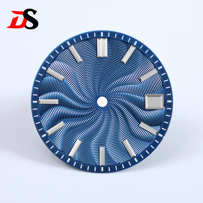 Guilloche Dial No Lume Sterile 28.5mm NH35NH34 Movement 3 O'clock /6O'clock /no Date