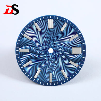 Guilloche Dial No Lume Sterile 28.5mm NH35NH34 Movement 3 O'clock /6O'clock /no Date