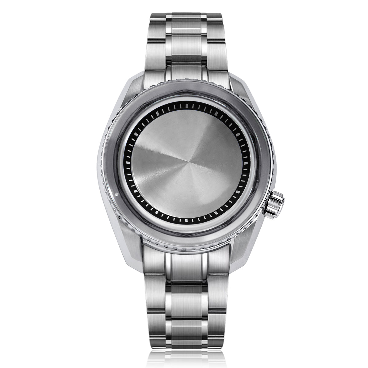 SPB185 42mm Case No Bezel Two-way Rotation NH34 NH35 Five-bead Strap