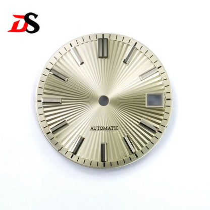 Red Cocktail Dial NH35NH34 No Lume 28.5mm