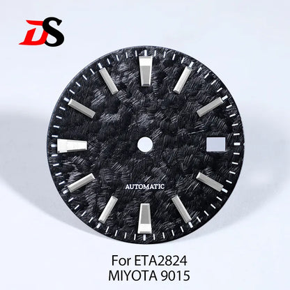 28.5mm Dial 62GS Xinzhou Sakura Dial Blue Lume for NH35 ETA2824 SW200 MIYOTA9015 Movement No Date