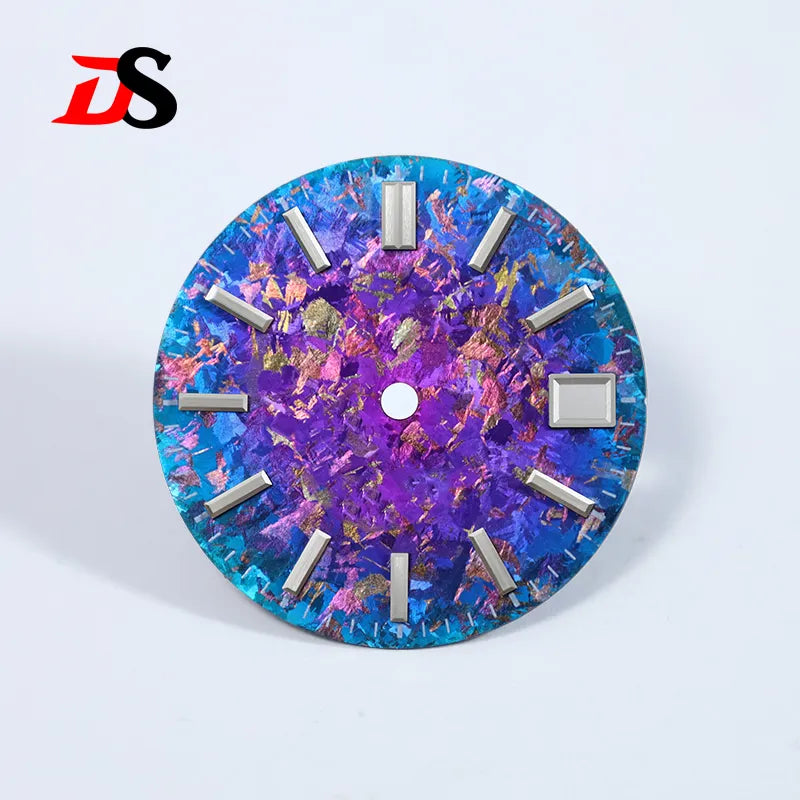 28.5mm Dial Ice Crystal Titanium Dial NO Lume NH35 Movement