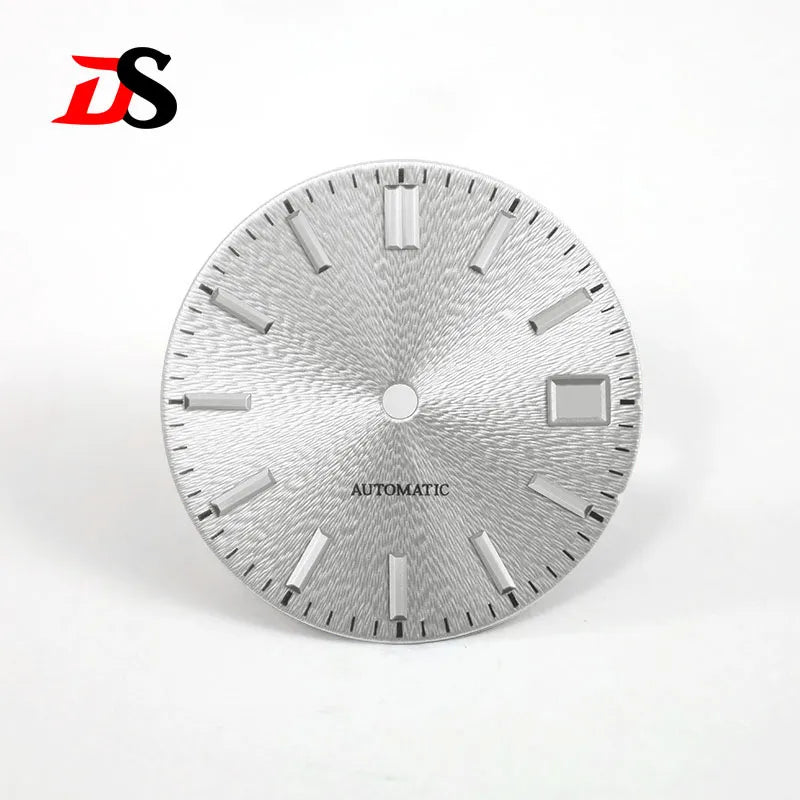 28.5mm Invisible Texture Sunburst No Lume NH35 Movement Multiple Colors