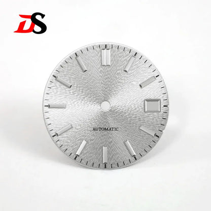 28.5mm Invisible Texture Sunburst No Lume NH35 Movement Multiple Colors