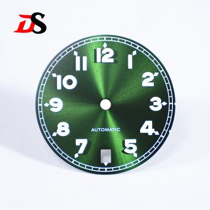 NH35 Dial 28.5mm Forerunner Dial BGW9 C3 Lume Number NH35 Movement