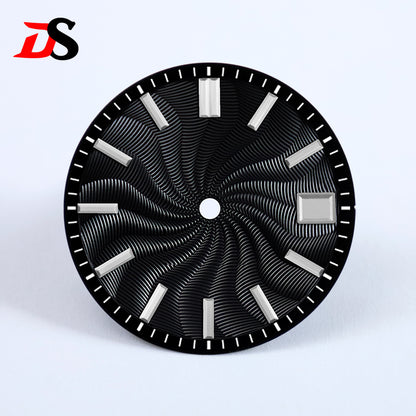 Guilloche Dial No Lume Sterile 28.5mm NH35NH34 Movement 3 O'clock /6O'clock /no Date