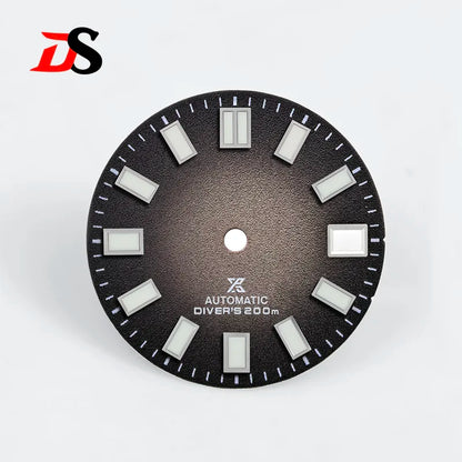 62mas 28.5mm Dial X Spark Texture Date Blue Lume NH35 Movement