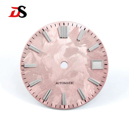 Shunbun Dial Sakura Pink 28.5MM GS Blue lume