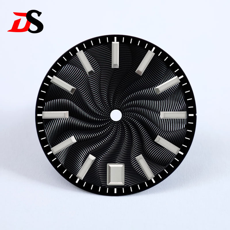 Guilloche Dial Smoked Series 28.5mm NH35 Mod Sterile NH34 NH38 No Date 3 O'clock/6 O'clock