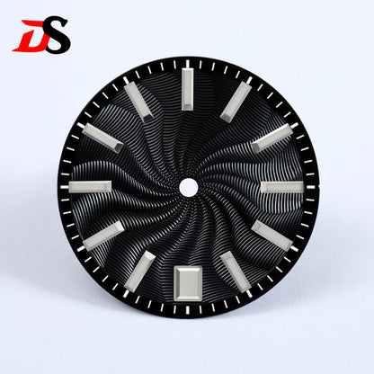 Guilloche Dial Smoked Series 28.5mm NH35 Mod Sterile NH34 NH38 No Date 3 O'clock/6 O'clock