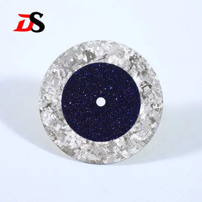 Natural Lapis lazuli Tiger's Eye Stone Ice Crystal Stone Dial Creative Stitching High-quality NH38 Movement No Date