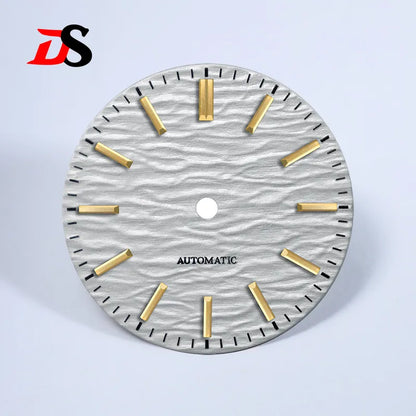 Gradient Wave Dial 28.5mm No Lume for NH35/NH38 Movement 3 O'clock Date/no Date
