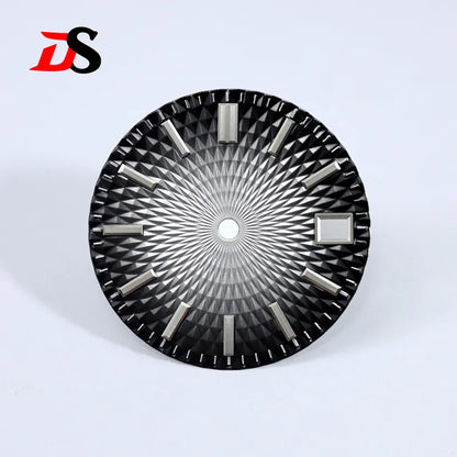 28.5mm Dial Pineapple Face Dial Diamond Pattern No Lume for NH35NH36 Movement